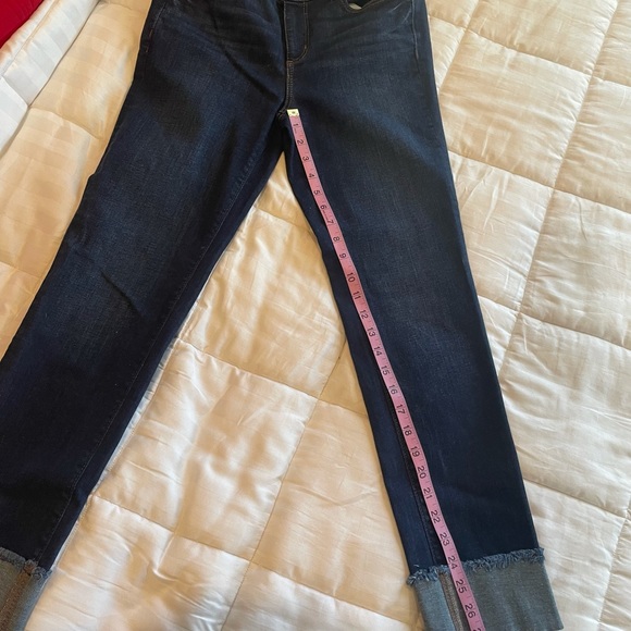 Loft Modern Straight Cuffed Jeans - Picture 11 of 16